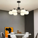 Axyaa Nordic Glass LED Pendant Lights for Home Decor and Interior Lighting