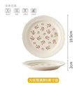 Axyaa 8 inch Exquisite Steak Dinner Plate Breakfast Cake Dim Sum Dessert Plate