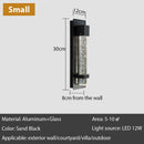 Axyaa Crystal Bubble LED Outdoor Wall Lamp IP65 Garden Light Sconce Entryway
