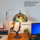 Axyaa Tiffany Stained Glass Table Lamp for Luxurious Living Spaces