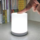 Axyaa LED Dimmable Night Light: Rechargeable Table Lamp for Bedroom Decor