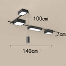 Axyaa Nordic LED Ceiling Lights for Bedroom & Salon, Indoor Living Room Lighting