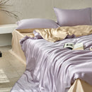 Axyaa Queen Duvet Cover Set - Lyocell/Cotton Mix, Natural Plant Fibers