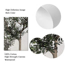 Axyaa Olive Tree Leaves Canvas Painting Posters Scandinavian Minimalist Wall Art
