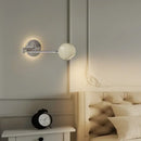 Axyaa Nordic Retro LED Bedside Lamp Cream Style for Bedroom Study Home Decoration
