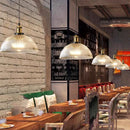 Axyaa Retro Glass Chandelier for Dining Desk, Bar, and Shop Décor
