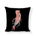 Axyaa Fairy Tale Violin Mermaid Pillowcase in Cartoon Style for Home Decor