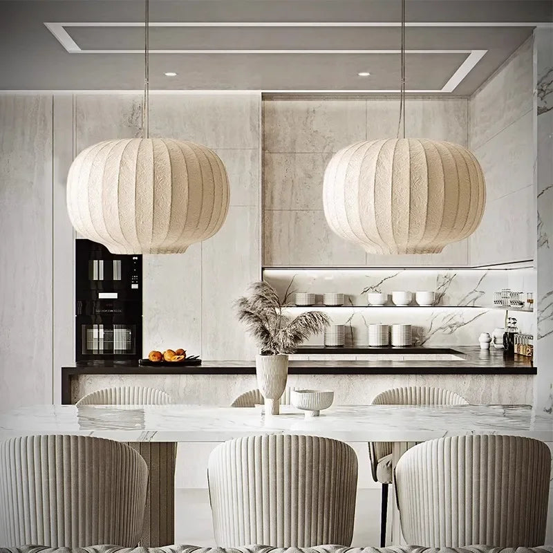 Axyaa Nordic LED Pendant Chandelier E27 Creative Dining Room Hanging Lamp