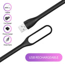 Axyaa USB LED Mini Night Light with Flexible Gooseneck for Eye Care Reading