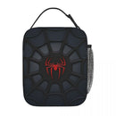 Axyaa Spider Man Lunch Bag: Insulated Portable Cooler for Travel