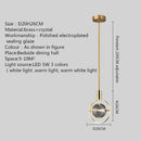 Axyaa Luxury Crystal Chandelier Pendant Light for Home Decor, Bedroom, Restaurant, Bar