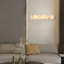 Axyaa Marble Wall Lamp: Luxury Irregular Stone LED Fixture for Indoor Living Room & Dining Room