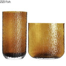Axyaa Modern Glass Vase Hydroponic Flower Pot for Home Decor