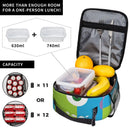 Axyaa Monsters Mike Sullivan Lunch Bag - Insulated Thermal Cooler Box