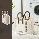 Axyaa Modern Foldable Laundry Basket with Handles and Large Capacity