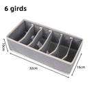 Axyaa Underwear Sock Organizer Drawer - Clothes Storage Box Compartment