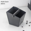 Axyaa Coffee Knock Box - Espresso Grounds Container Barista Bucket Bin Anti-Slip