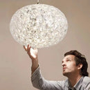 Axyaa Oval Ball LED Pendant Light for Modern Home Decor.