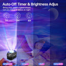 Axyaa Aurora Moon Projector Night Light Galaxy Bluetooth Speaker Remote Control