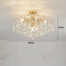Luxury Crystal Ceiling Chandelier by Axyaa - Elegant Home Decor Lighting
