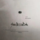 Axyaa High-End Spotlight Chandelier | Nordic Designer Living Room Lighting