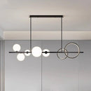 Axyaa LED Chandeliers - Modern Pendant Lights for Living Room and Dining Room