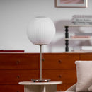 Axyaa Silk Table Lamp for Bedroom and Living Room Zen Decor