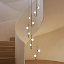 Luxury Crystal Chandelier for Living Room and Bedroom - Axyaa Indoor Pendant Lamp