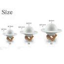 Axya 3D Saturn Starry Sky Moon Light: Romantic LED Night Lamp