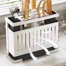 Axyaa Stainless Steel Wall-Mounted Kitchen Storage Rack