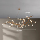 Axyaa Modern LED Pendant Light Chandeliers for Home Decor and Indoor Lighting