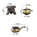 Axya High-End 10-Piece Chinese Tea Set for 8 People