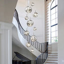 Axyaa Staircase & Indoor Spotlights Ceiling Lamp Set for Living Room Decor