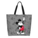 Axyaa Mickey Mouse Head Shoulder Bag - Large Capacity Stylish Women's Shopping Bag
