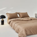 Axyaa Mulberry Silk Duvet Cover, Ultra Soft Quilt, King Size Bedding with Zipper