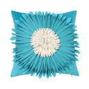 Axyaa Floral Velvet Cushion Cover - Girl's Heart Style Plush Pillowcase - Home Decor