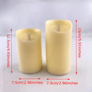 Axyaa Flameless LED Pillar Candle Wedding Home Party Decor