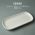 Axyaa Square Dessert Sushi Plate Set for Household Tea Time