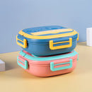 Axyaa Leakproof Children's Lunch Box - Cartoon Design, Portable Bento Box