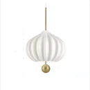 Axyaa White Glass Chandelier: Elegant Single Head Lighting Solution