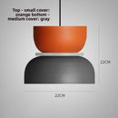 Axyaa Modern Macaron Pendant Light: Colorful Iron LED Hanging Lamp