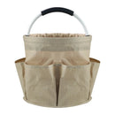 Axyaa Portable Picnic Basket: Foldable Beach Handbag for Outdoor Camping & Shopping