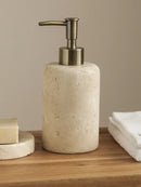 Axya Wabi Sabi Bathroom Set: Soap Dispensers, Wash Cup, Toothbrush Holder, Soap Dish