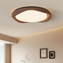 Axyaa Wood Grain Minimalism Ceiling Light 60W for Living Room Bedroom Lighting