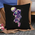 Axyaa Astronaut Theme Pillow Cover Set for Home Decor - 45*45 Size