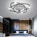 Axyaa LED Chandelier Ceiling Fan Lights for Modern Home Decor