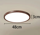 Axyaa Acrylic LED Ceiling Light for Stylish Home Bedroom and Living Room Decor