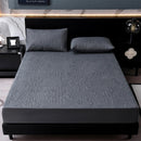 Axyaa Waterproof Mattress Protector - Europe Style, Adjustable, Soft & Skin-friendly Bed Cover