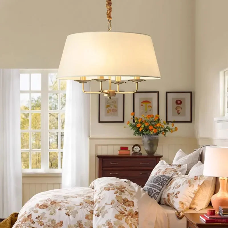 Axyaa Retro Metal Chandelier LED Pendant Lights for Home Decor