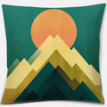 Geometric Pattern Decorative Pillow Covers by Axyaa